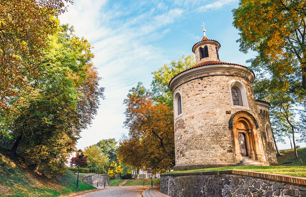 rotonda de san martín en vyšehrad