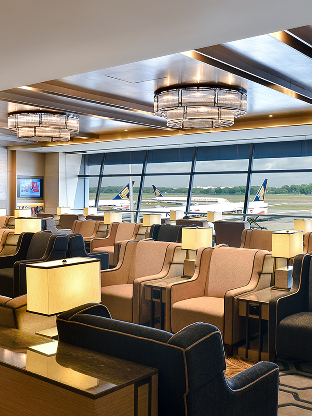Salons d'aéroport à Singapour