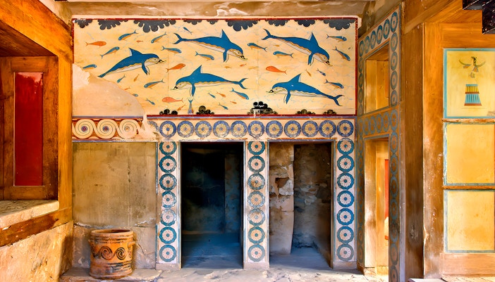 Knossos Palace in Heraklion