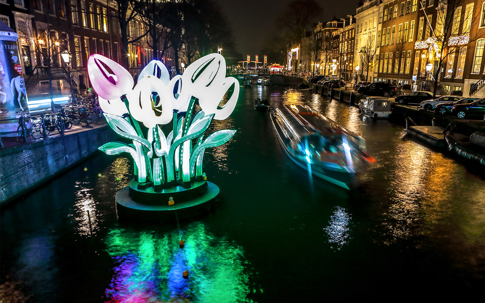 amsterdam light festival canal cruise