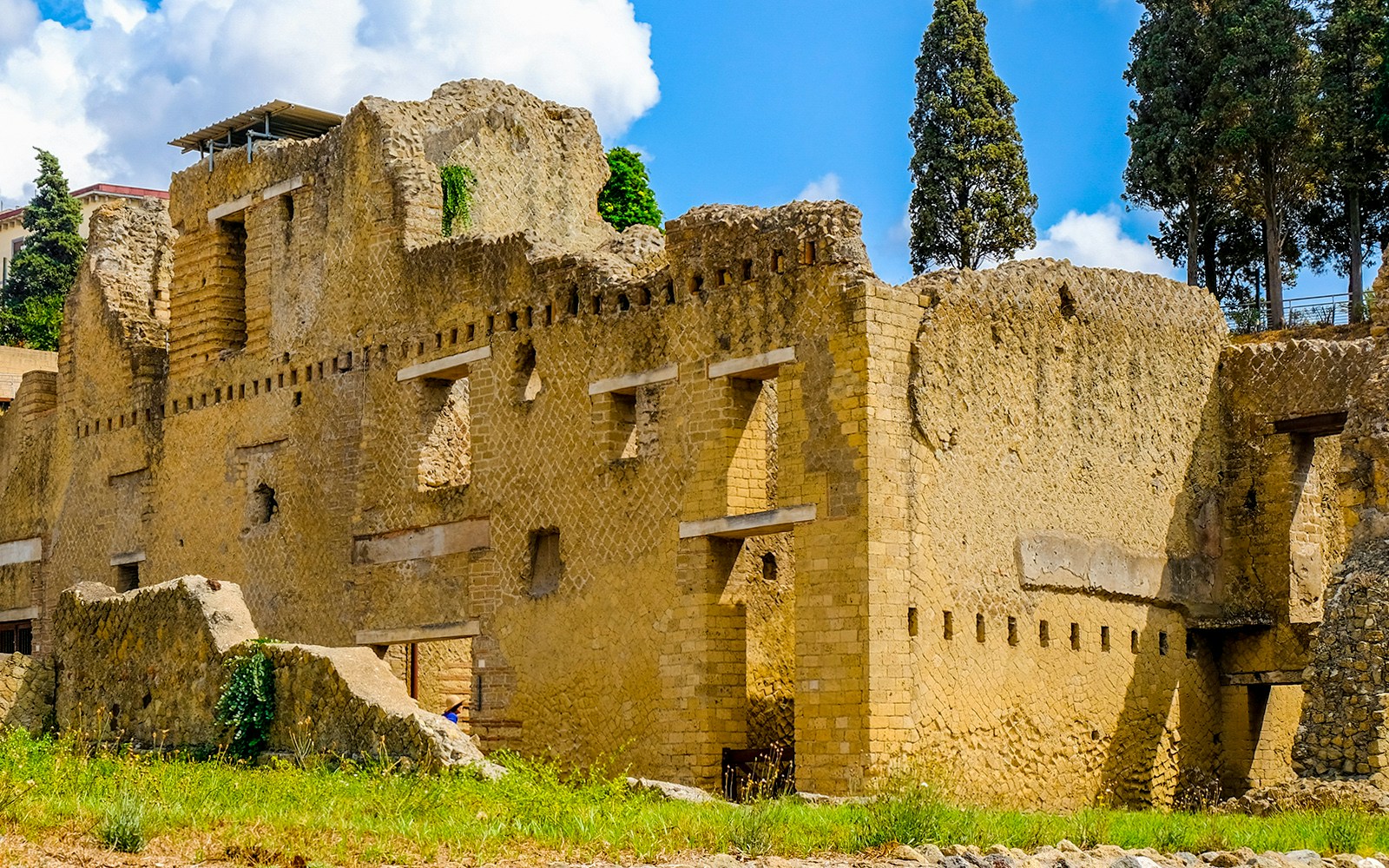 House of Neptune, Herculaneum Archaeological Site, ancient Roman town, italy