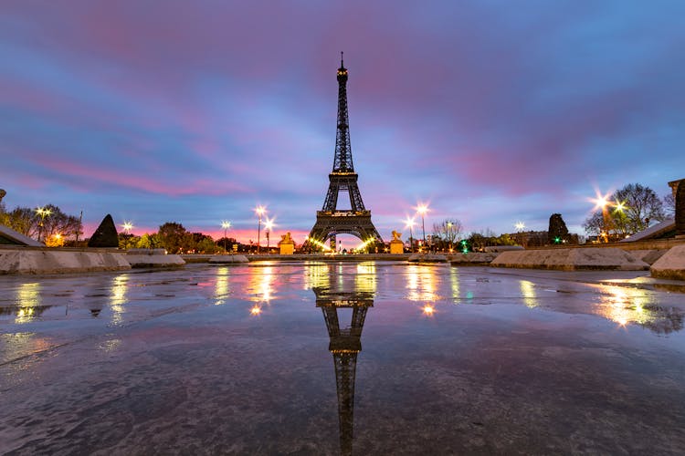 Christmas at the Eiffel Tower