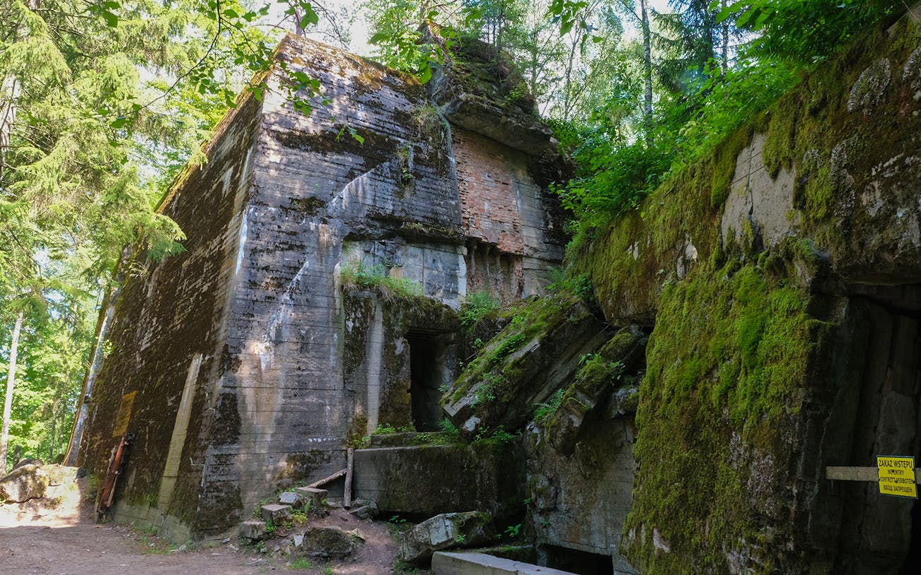 Wolf's Lair ruins and Swieta Lipka church on Warsaw small-group tour with lunch.