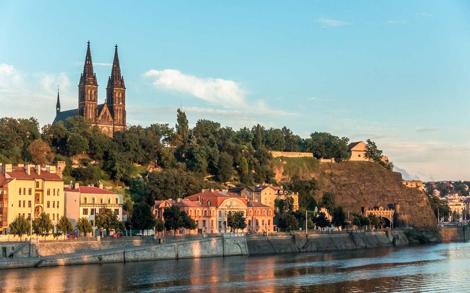 panoramic view of vysehrad