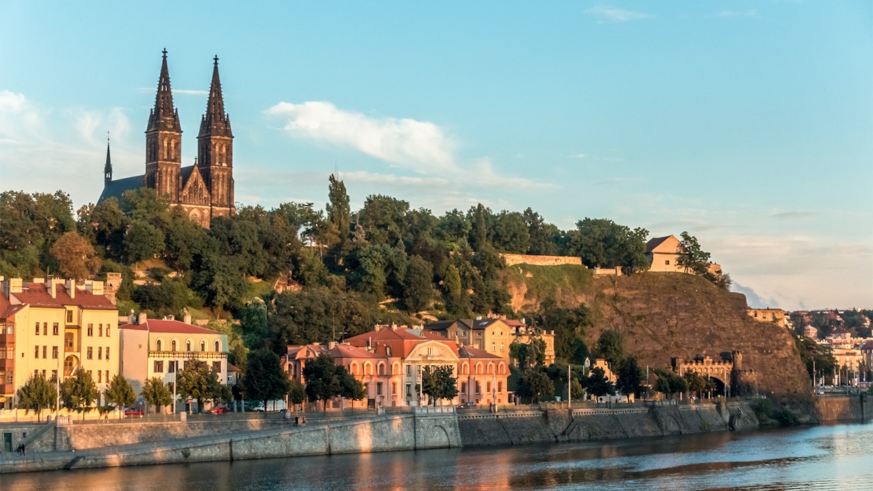 Panoramablick auf Vyšehrad