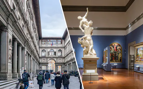 Offerta combinata: tour guidati degli Uffizi e della Galleria dell'Accademia