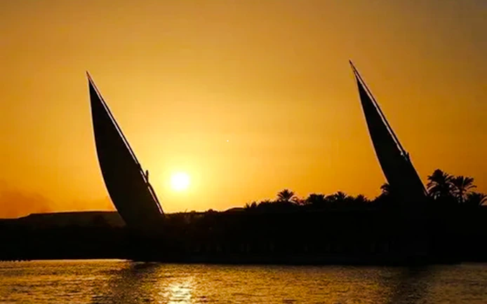 Luxor Sunset Felucca Ride on the Nile with Private Hotel Transfers