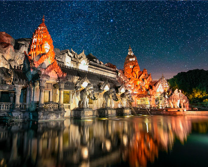 Phuket Fantasea Tickets with Round-Trip Shared Transfers & Optional Dinner
