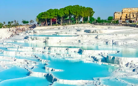 From Kusadasi or Selcuk: Ephesus & Pamukkale Guided Day Trip