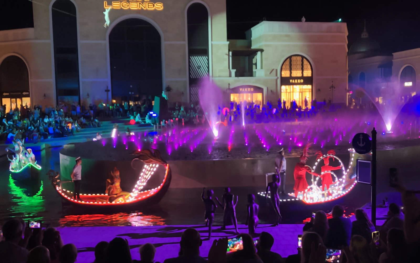 From Alanya: The Land of Legends Night Show with Round-Trip Hotel Transfers