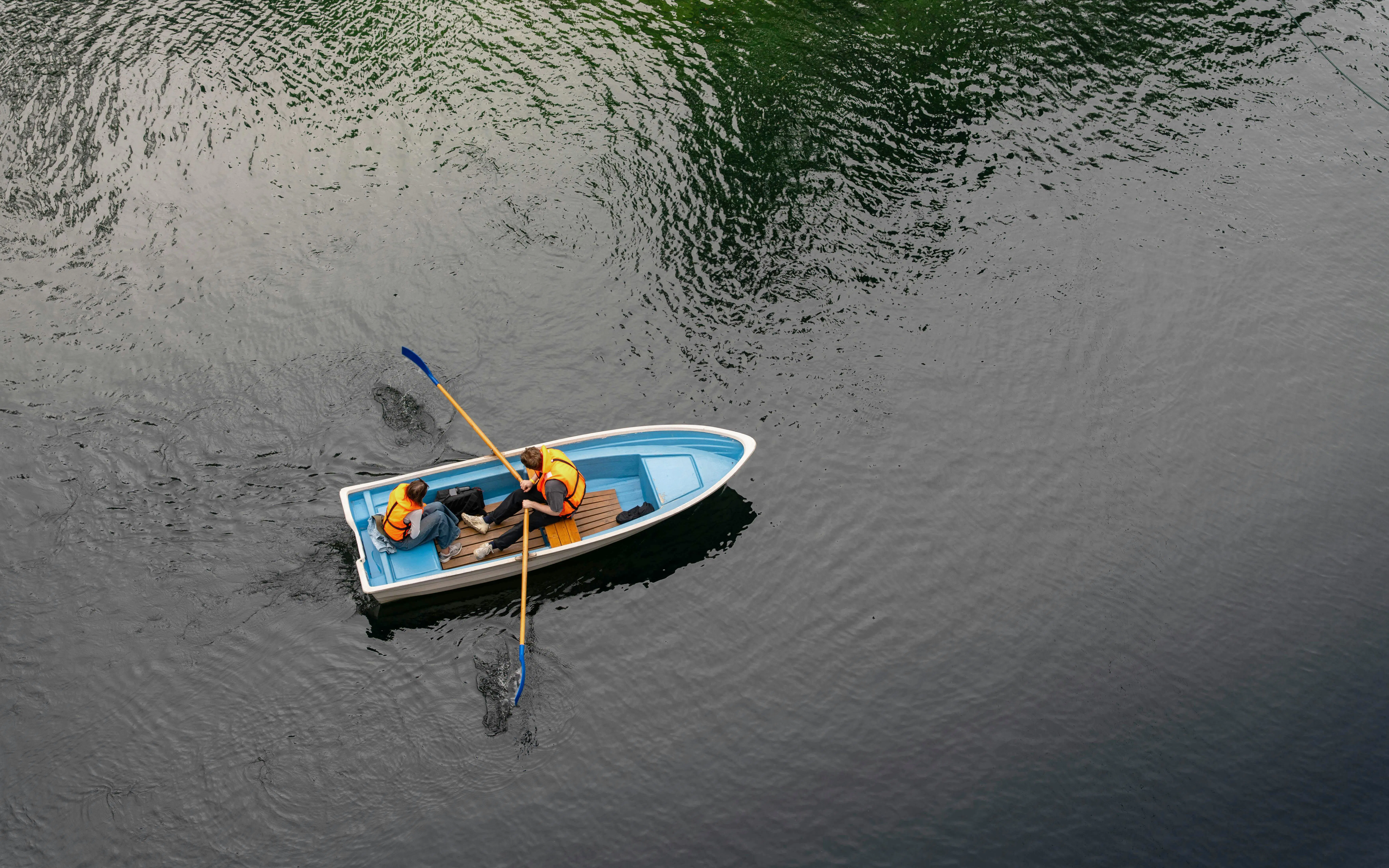 rowboat at lake