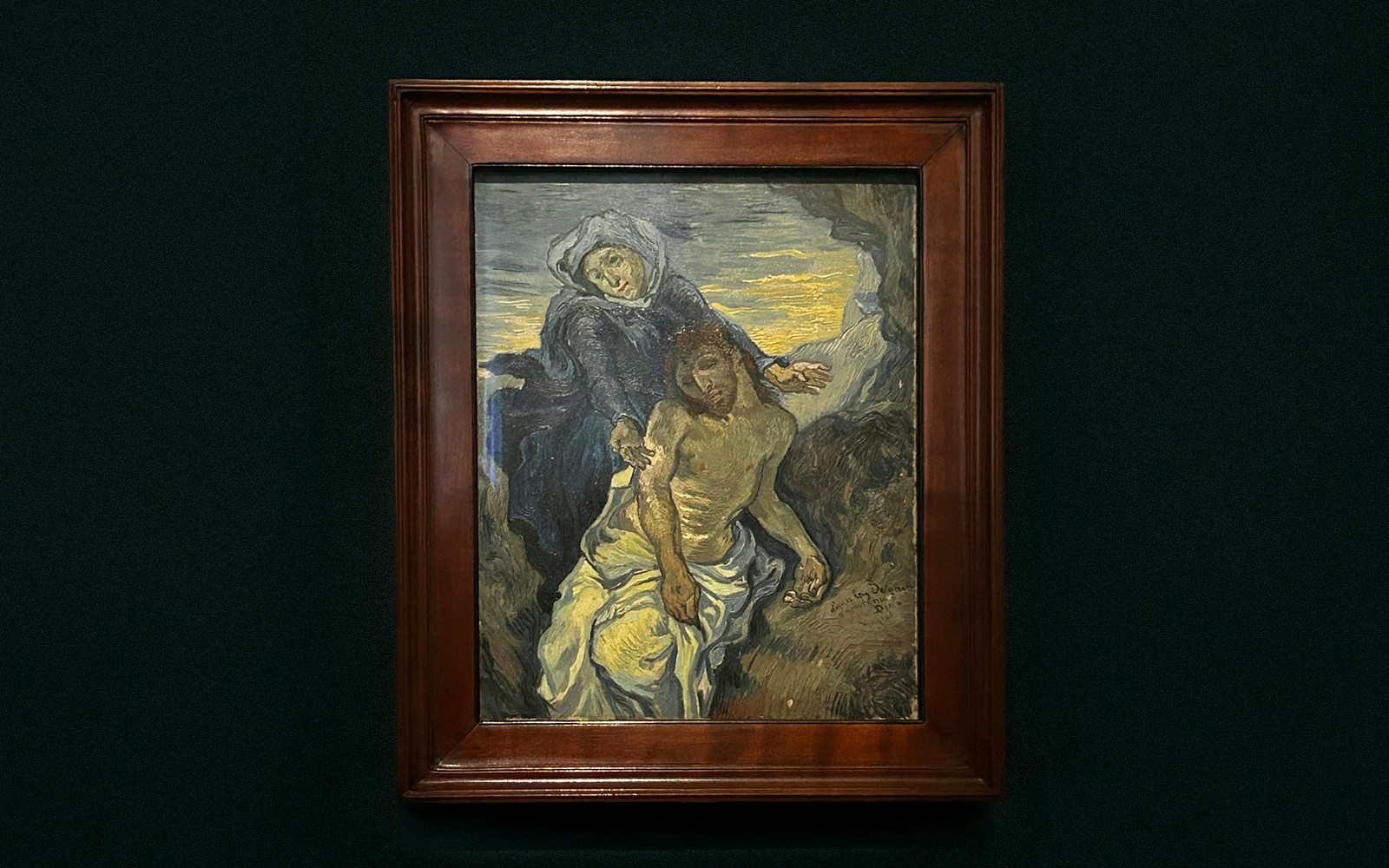 Pieta by Van Gogh at the Vatican Museums Collection of Modern Religious Art