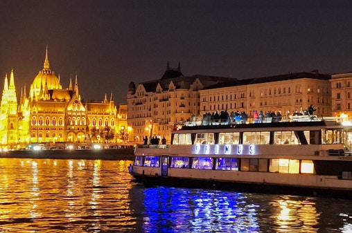 Budapest Donau Nighttime Sightseeingkryssning