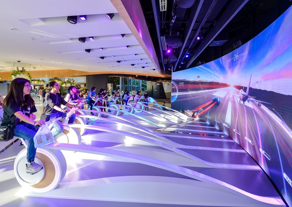 Amazing Runway at Changi Experience Studio