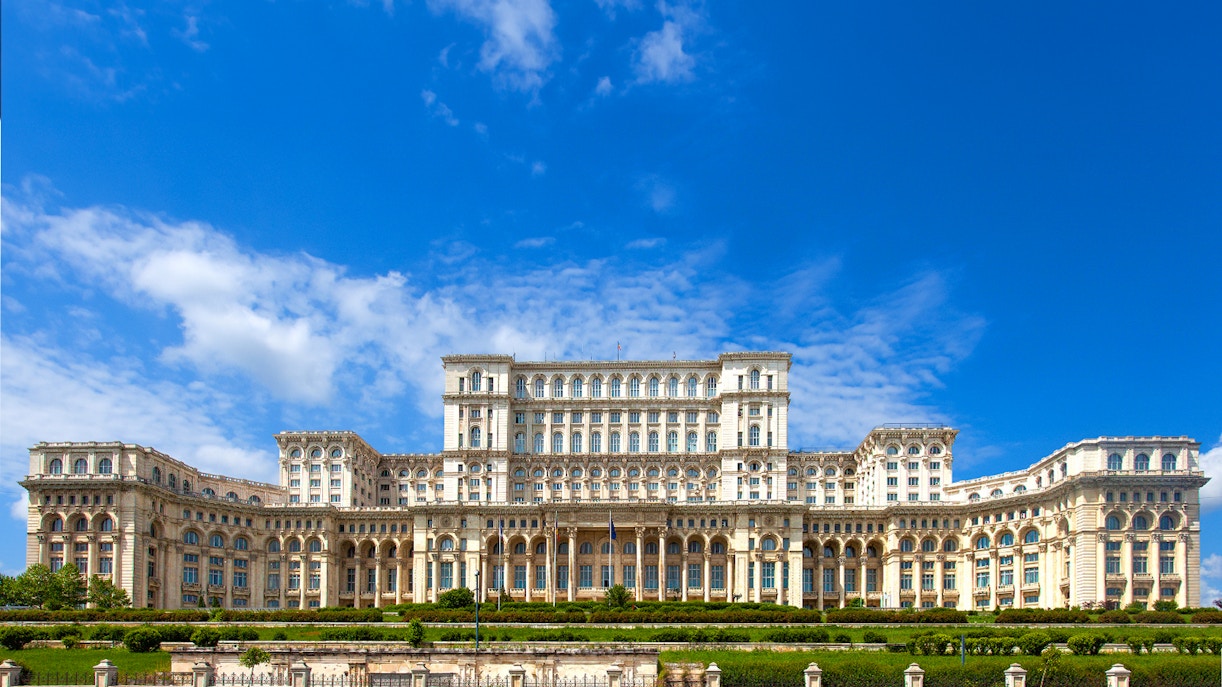 The National Museum of Contemporary Art - Palace of Parliament Bucharest