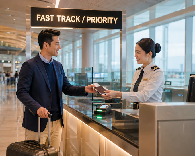 Vietnam Airport Fast Track Immigration Service for Arrival or Departure with Meet and Greet