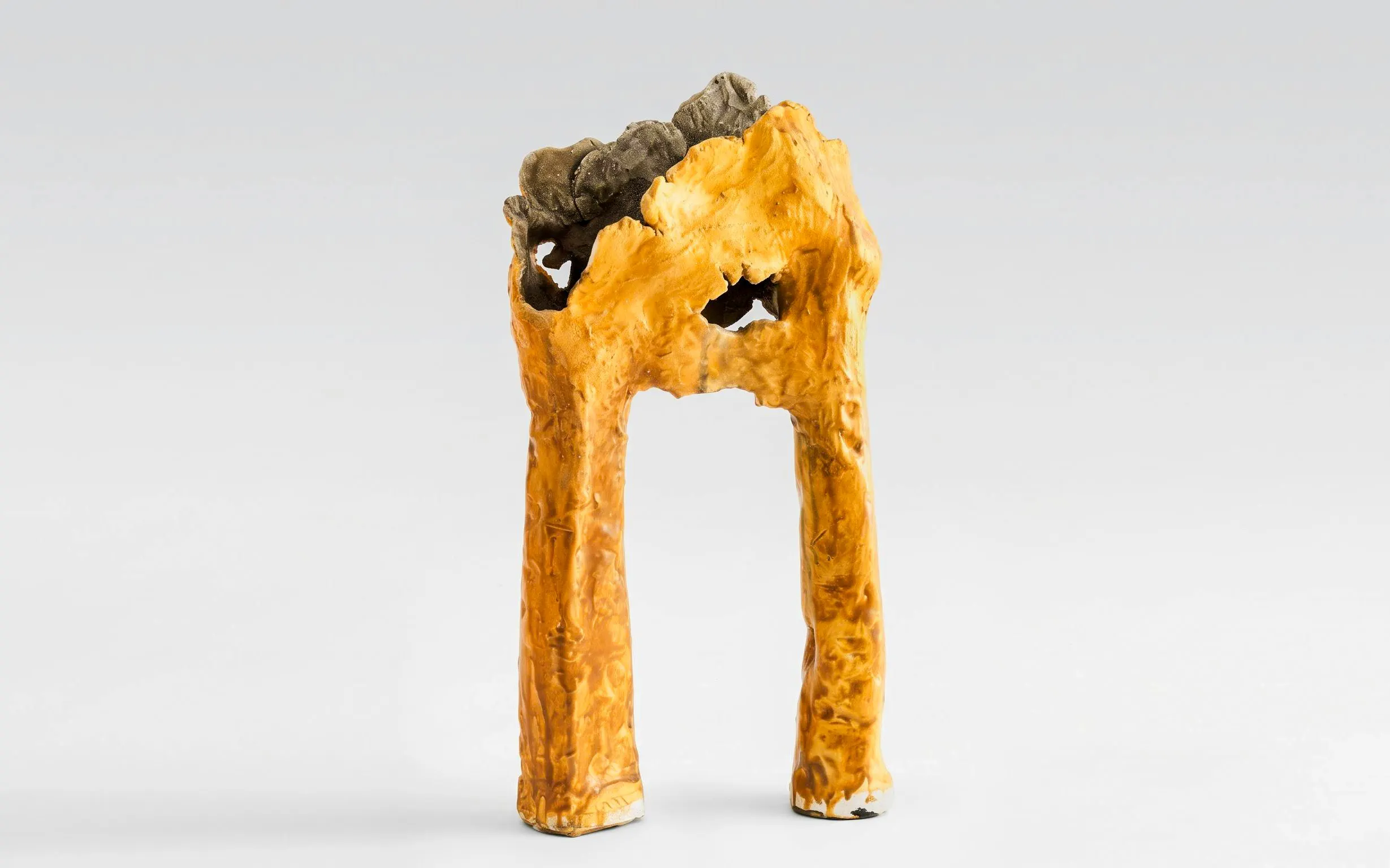 Sculpture by Simone Fattal at Museum of Modern Art, Paris, France.