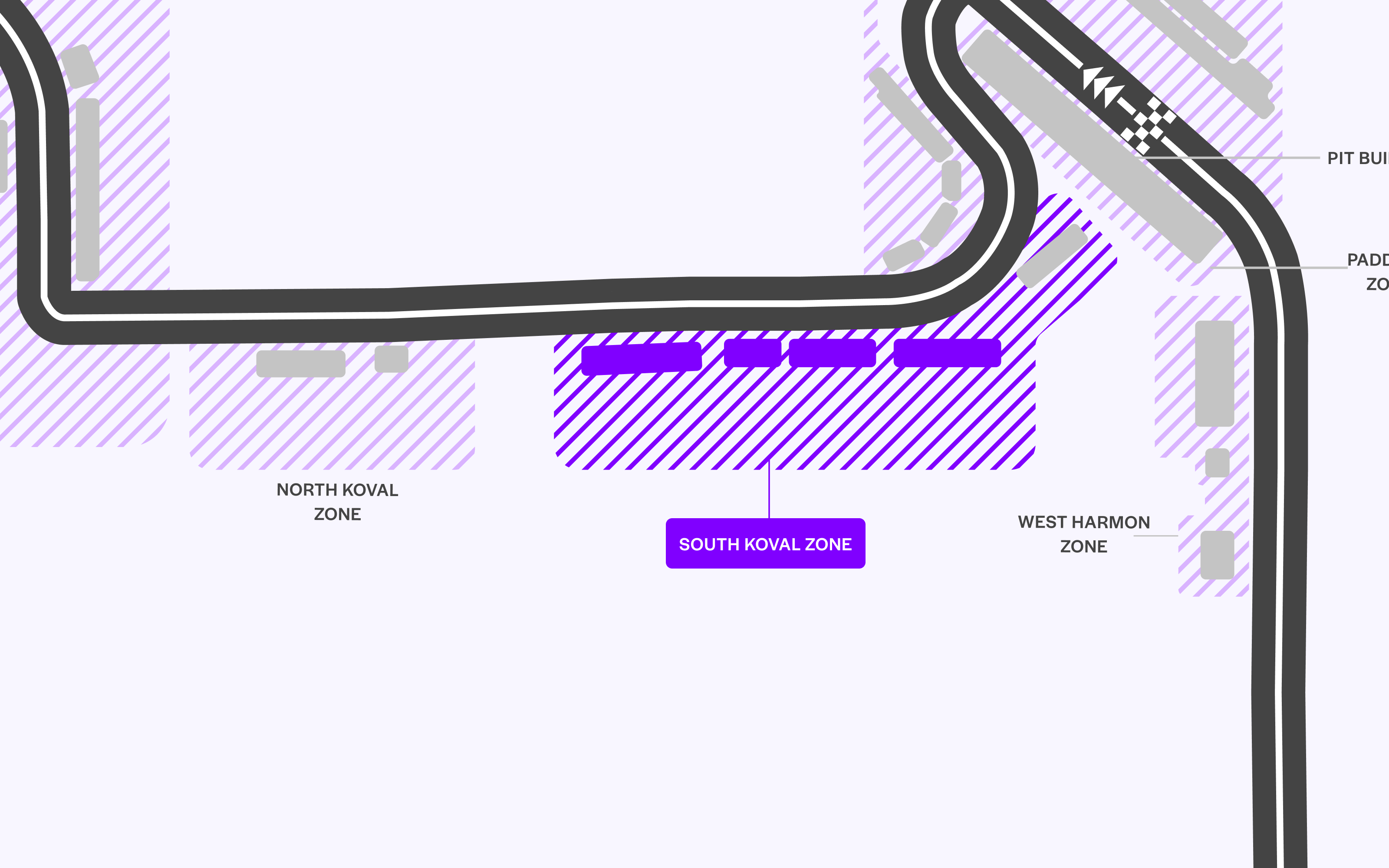 F1 Las Vegas GP Grandstands