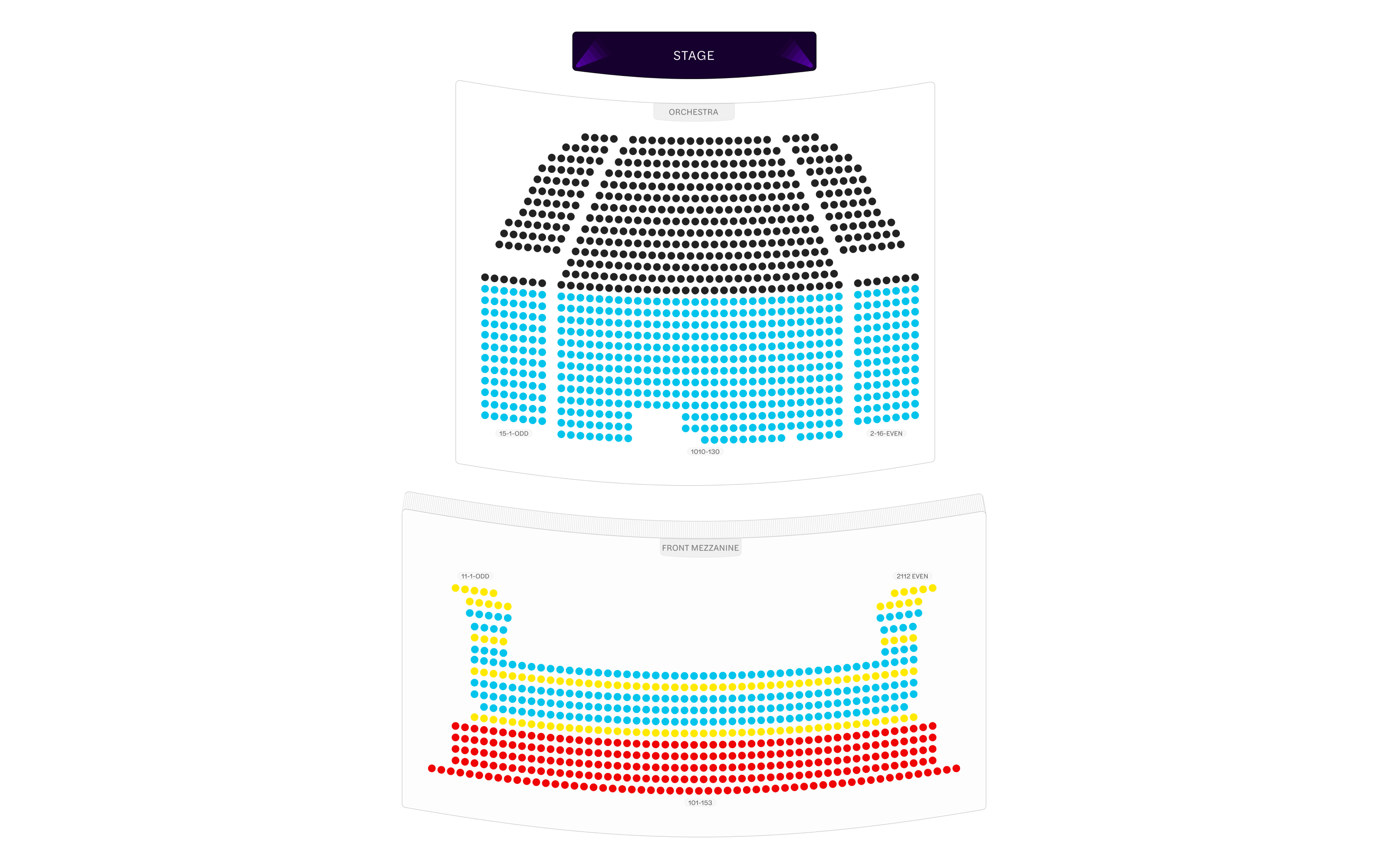 Minskoff Theatre seating chart image