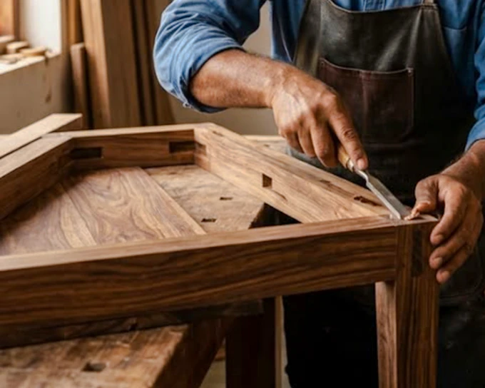 Marrakesh Wooden Decor Workshop in Al Haouz (Product 55396)