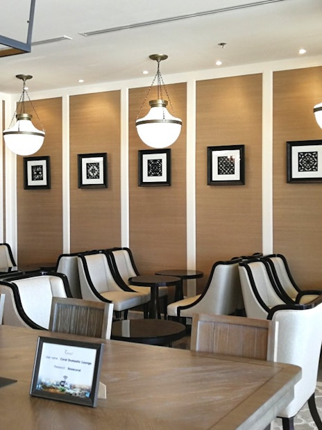 Coral Executive Lounge seating area at Phuket International Airport T1 Domestic.