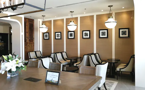 Coral Executive Lounge seating area at Phuket International Airport T1 Domestic.