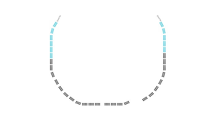 Royal Albert Hall Grand Tier seating plan image