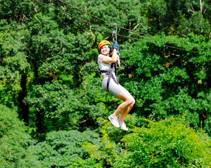 Koh Samui Tree Bridge Zipline and Treetop Cafe with Hotel Pickup and Drop-off (Product 56454)