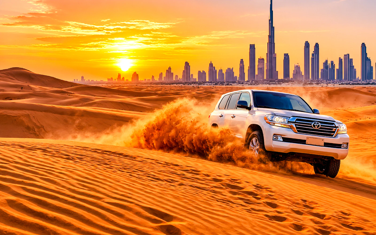 Evening Desert Safari with BBQ Buffet & Live Shows