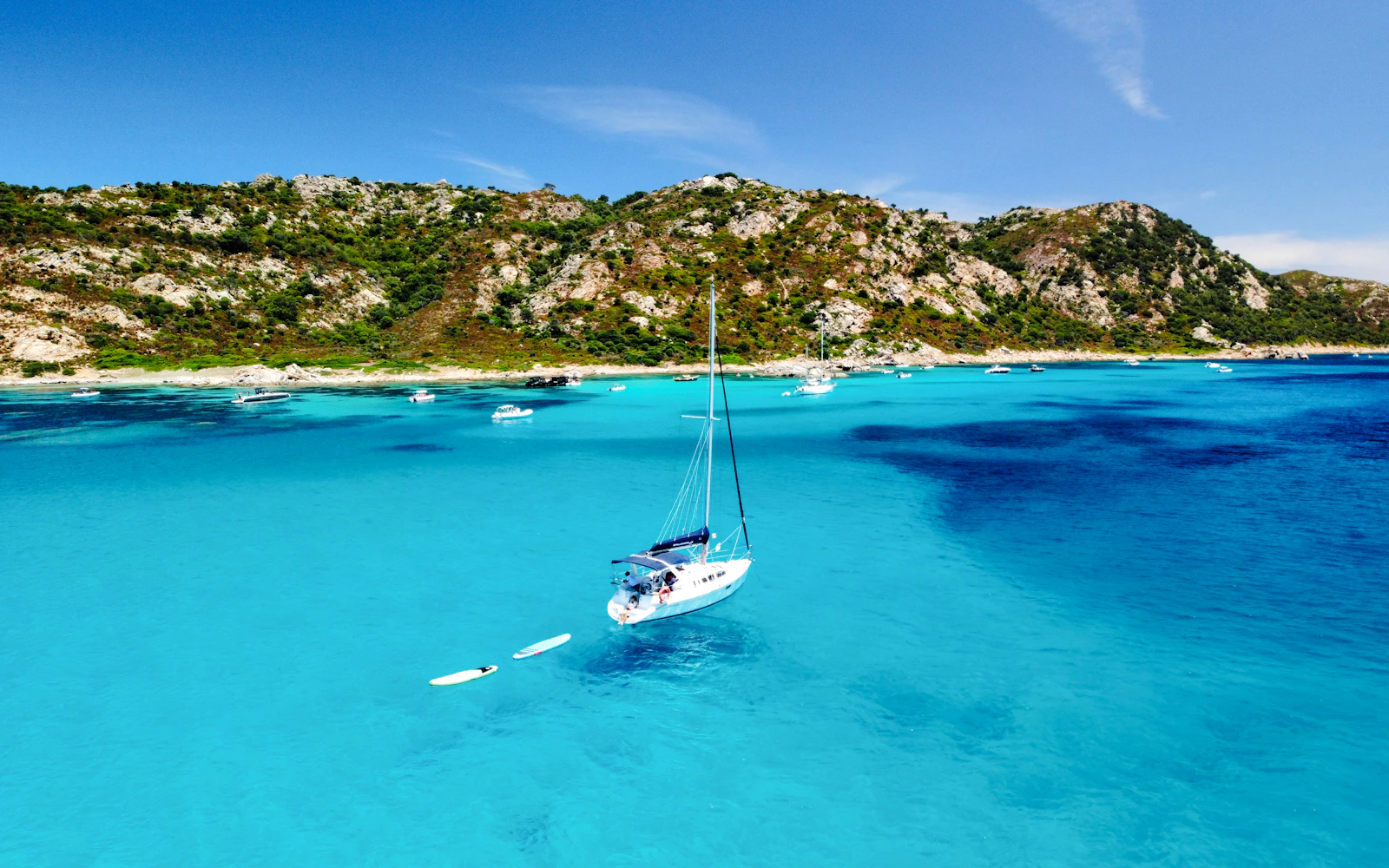Capo Comino Small-Group Sailing Cruise with Lunch and Snorkeling Image 5