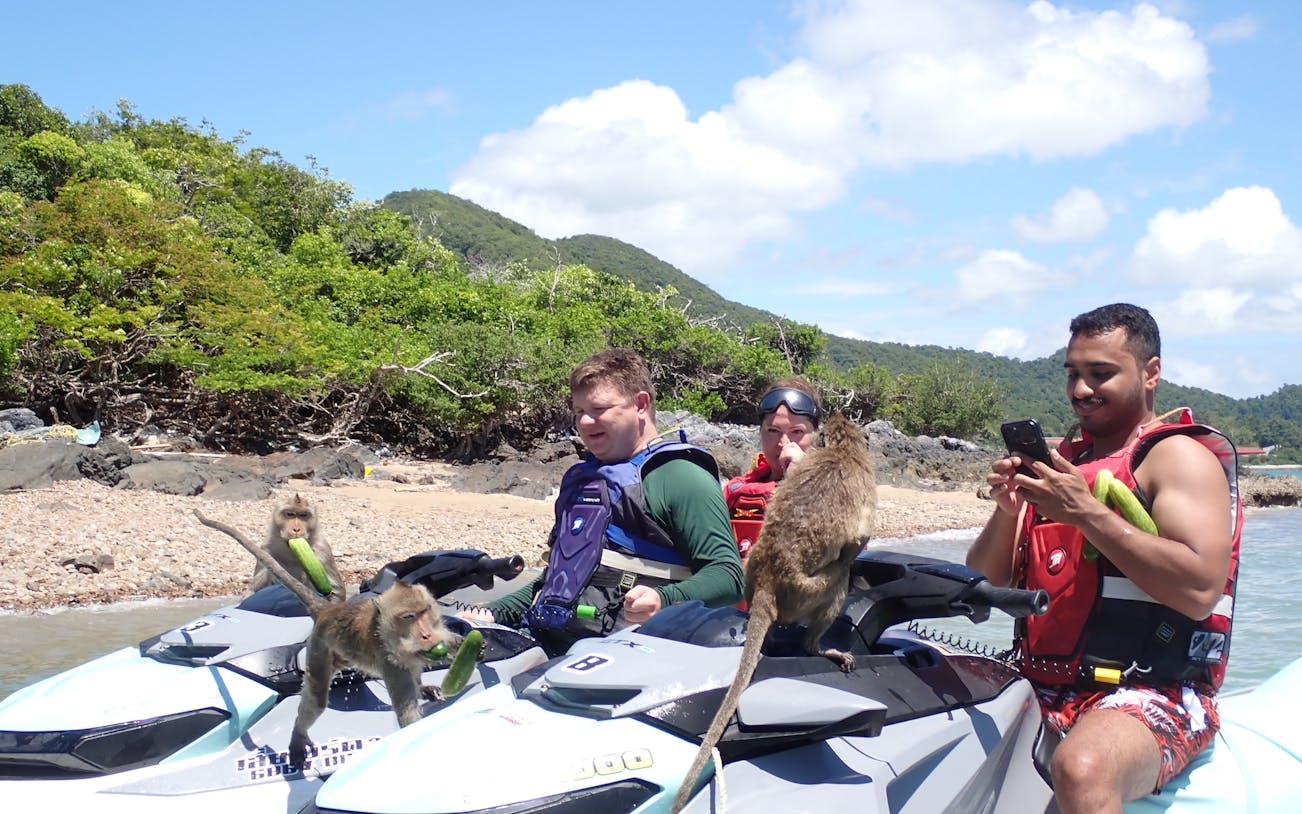 pattaya: join-in jet ski 3islands 3h tour (mini tour) -1