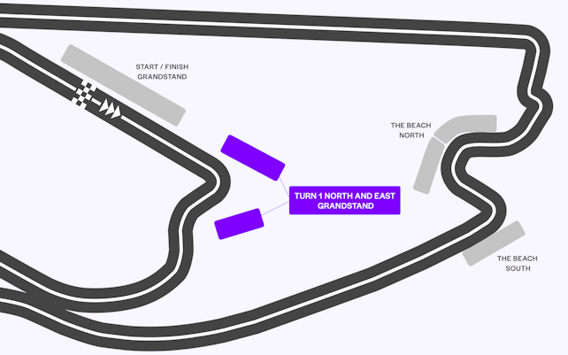 Miami gp grandstand