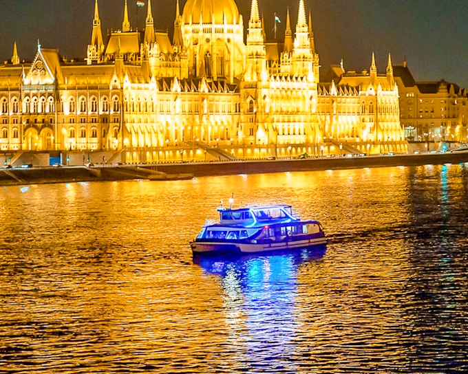 Budapest Danube River Dinner & Lights Cruise