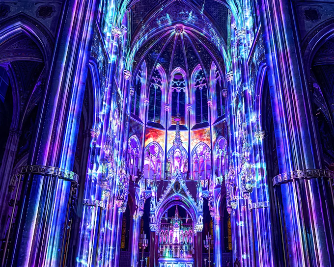 Vienna: Light of Creation Votivkirche