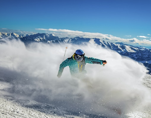 skiing on slopes 4a & 4b