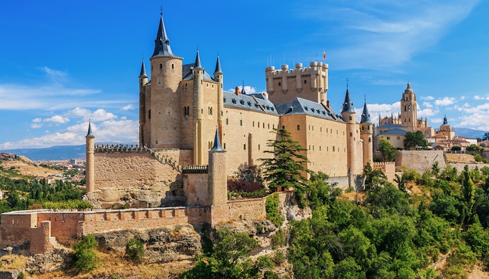 View of Segovia Cathedral on a Madrid to Toledo and Segovia Full-Day Tour