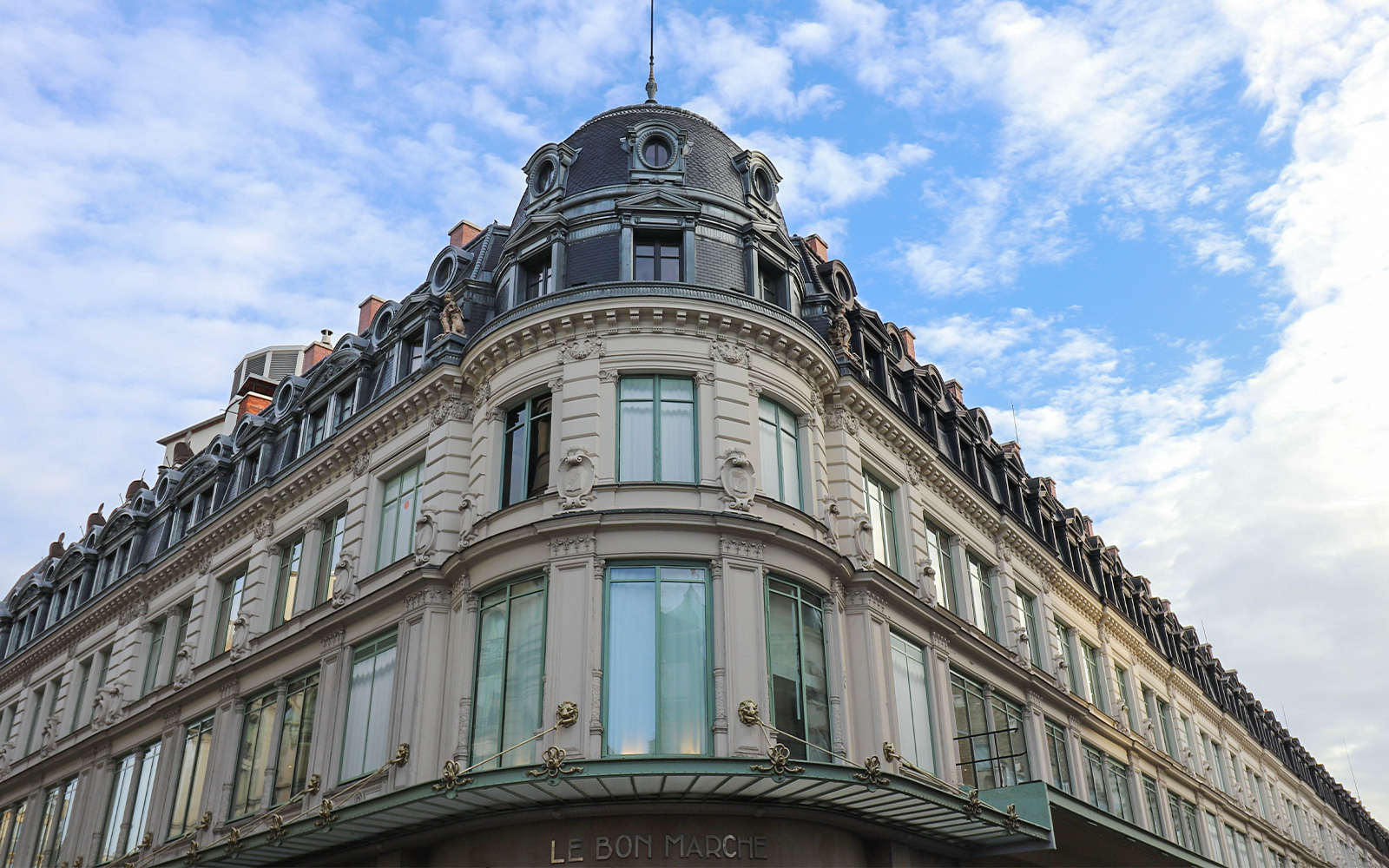 Shopping at Le Bon Marché