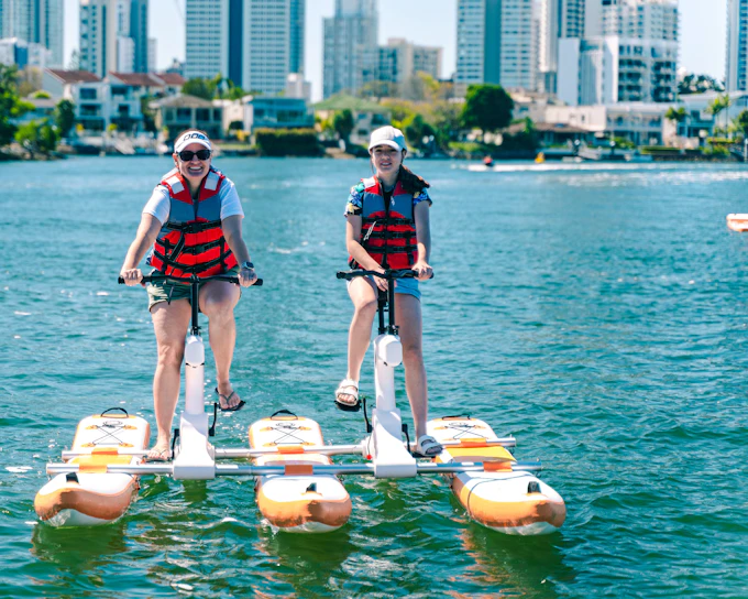 Gold Coast Waterbike Experience from Surfers Paradise