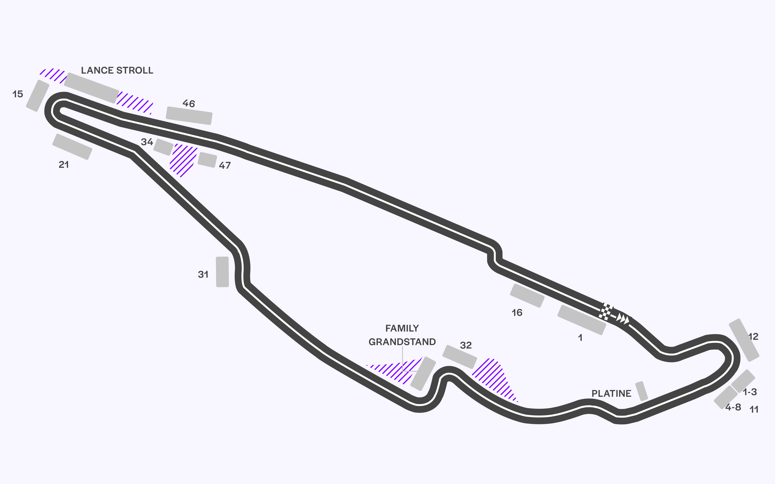 F1 Canadian GP Grandstands