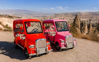 Cappadocia: Vintage-Style Car Guided Valley Tour with Scenic Photo Stops