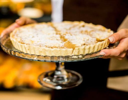 Apple Tart at restaurant