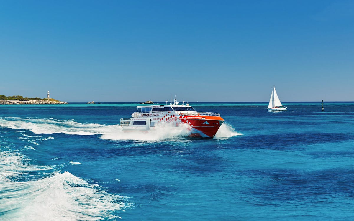 rottnest fast ferries round-trip tickets: rottnest island to/from perth or fremantle-3 rottnest fast ferries round-trip tickets: rottnest island to/from perth or fremantle-3