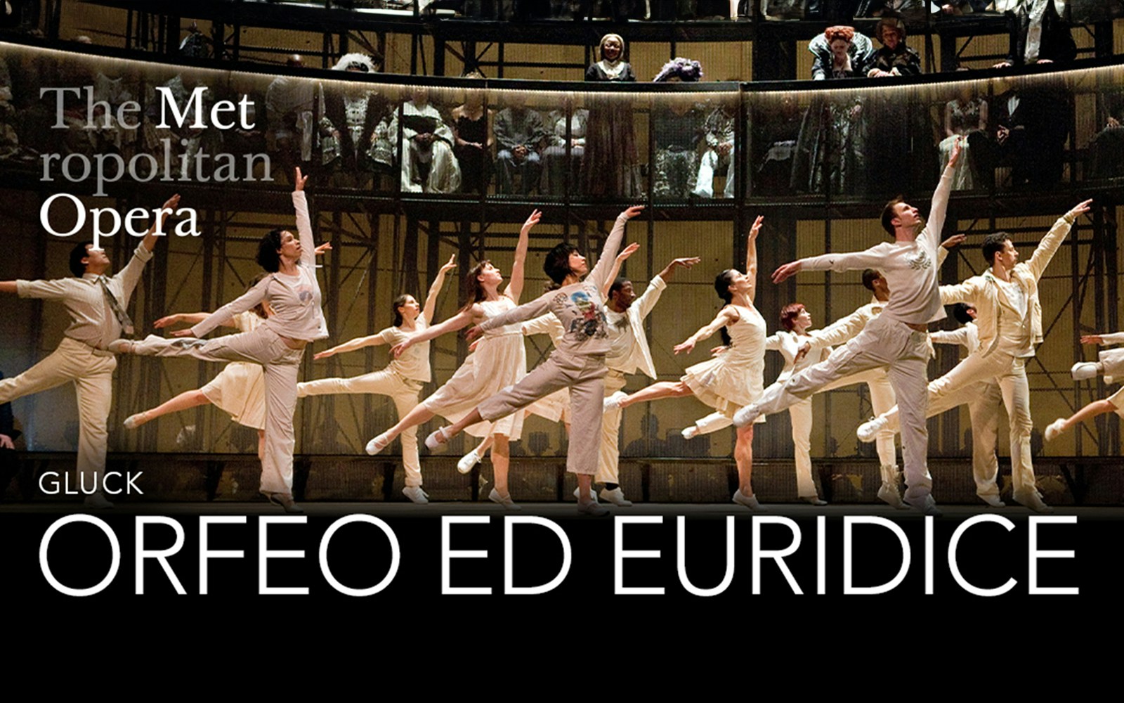 Dancers performing Orfeo ed Euridice at the Met Opera.
