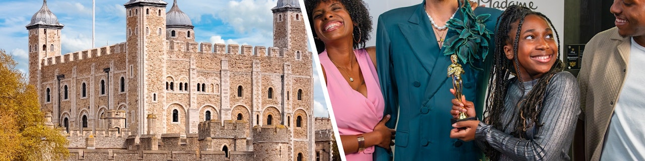 Combo: biglietti per la Torre di Londra con accesso ai gioielli della Corona + Biglietti per Madame Tussauds
