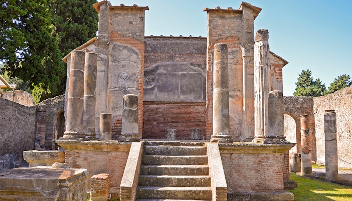 The Temple of Isis in Pompeii