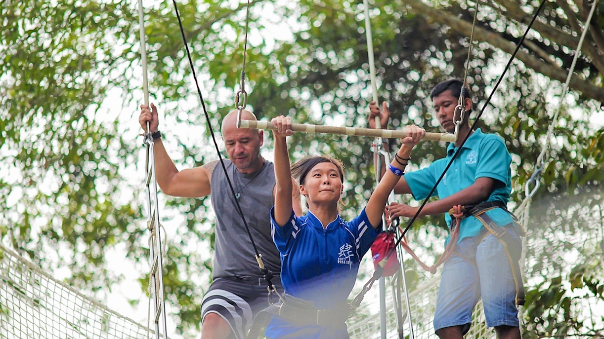 Do the longest zipline first