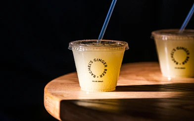 Ginger beer cup from Rachel's on South Lake Union street food tour.
