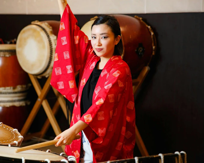Tokyo Taiko Drumming Workshop with Master Instructor & Performance Video