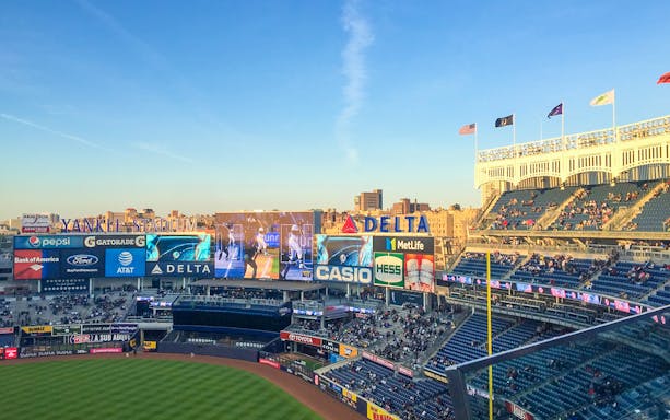 Yankee Stadium during New York Yankees vs Boston Red Sox game, June 10, 2023.