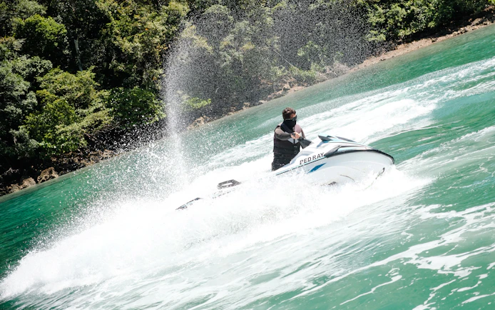 Langkawi Guided Jet Ski Tour to Pulau Tuba Mangroves with Drone Video and Hotel Transfers